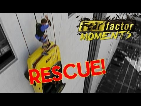 Fear Factor Moments | Car Drop Rescue