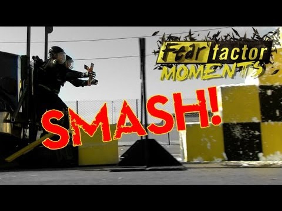 Fear Factor Moments | Cement Mixer Smash