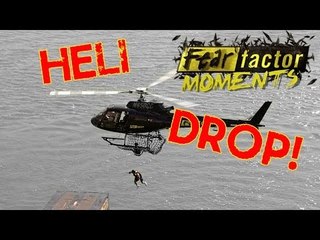Fear Factor Moments | Heli Box Drop