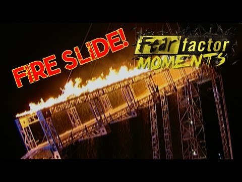 Fear Factor Moments | Fire Slide
