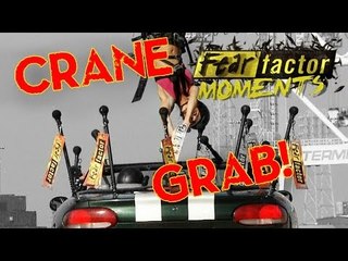 Fear Factor Moments | Crane & Car Flag Snag