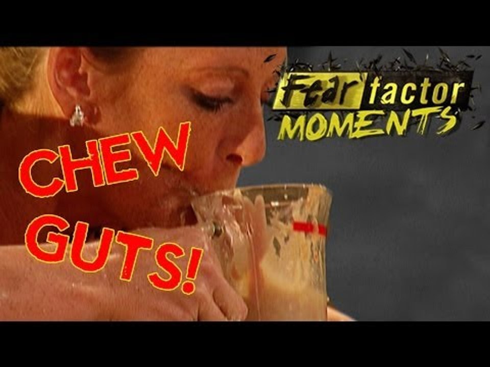 Fear Factor Moments | Intestine Chew, Milk and Chug