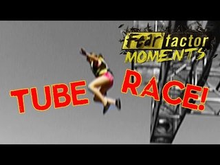 Fear Factor Moments | Water Tube Race