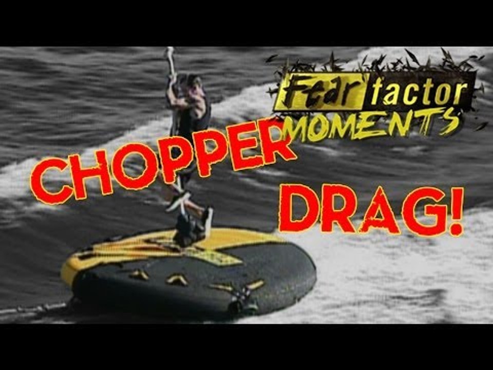 Fear Factor Moments | Helicopter Boat Drag