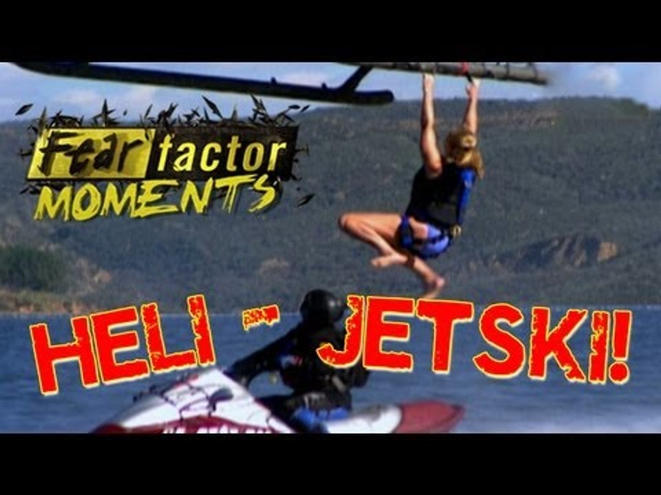 Fear Factor Moment | Jet Ski Helicopter