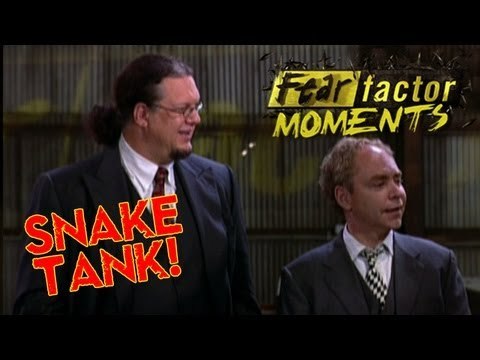 Fear Factor Moments | Snake Tank