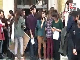 İTÜ'de 'Kırmızılı Kadın' isyanı