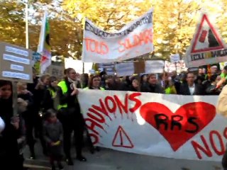 Manifestation devant le rectorat de Grenoble pour défendre l’éducation prioritaire