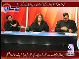 Intense Fight Between PTI’s Fayyaz ul Hassan Chohan and PPP’s Nargis Faiz Malik in a Live Show