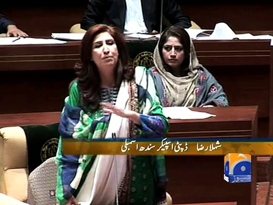Sindh Assembly passes resolution condemning Imran Khan's remarks-Geo Reports-19 Nov 2014