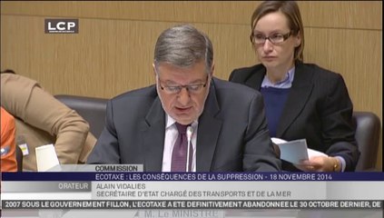 TRAVAUX ASSEMBLEE 14E LEGISLATURE : Audition de M. Alain Vidalies