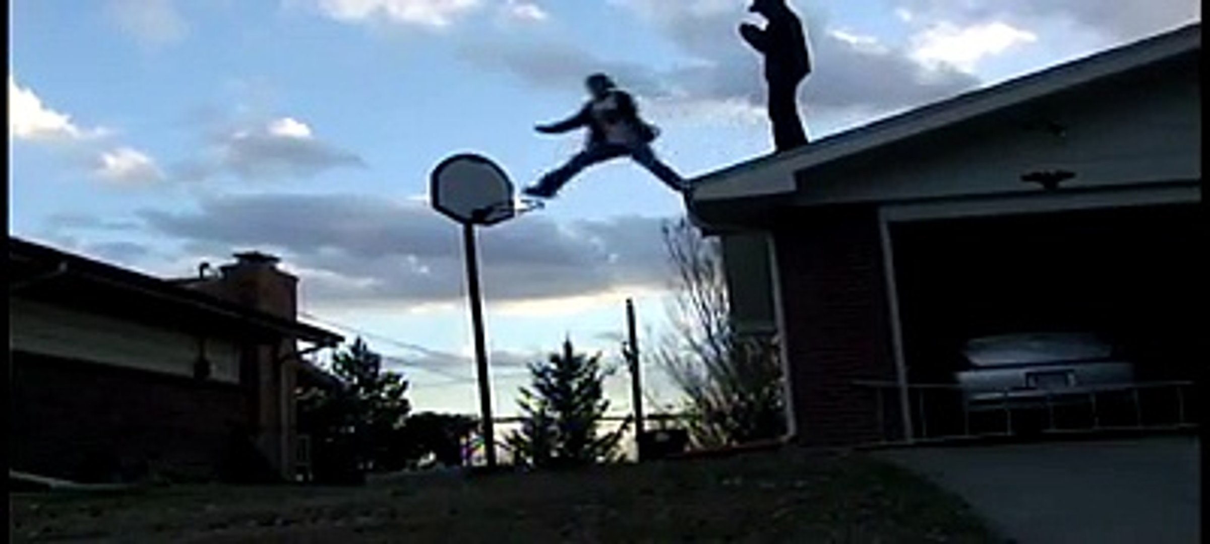 ⁣basketball fail -