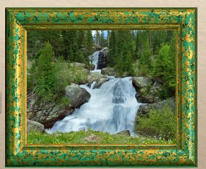 Animated Waterfall Frame