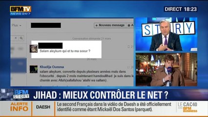 BFM Story: Lutte contre le Jihadisme: comment empêcher les jeunes de se radicaliser sur le net ? - 19/11