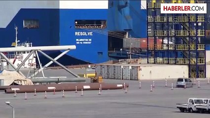 ABD Patriot Sistemi İskenderun Limanı'nda