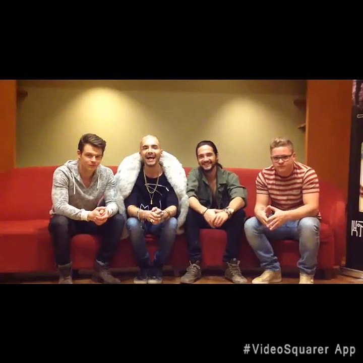 Tokio Hotel videomessage to Universal music Argentina #1