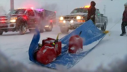 Tempête de neige dans le nord-est des Etats-Unis