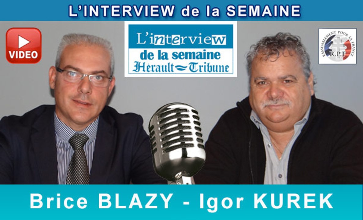 BEZIERS - MENARD - 2014 - BLAZY - Après le divorce le RPF présente ses candidats sur AGDE par Didier DENESTEBE