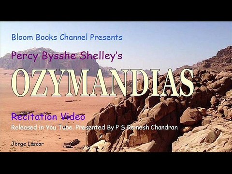 Replaced with better video. E 012 Ozymandias