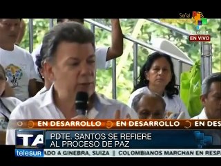 Necesitamos deponer las armas y la violencia: Juan Manuel Santos