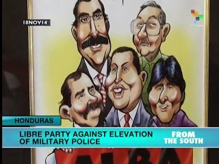 Honduras proposition would increase powers of military police