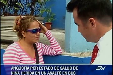 Niña herida de bala se encuentra delicada