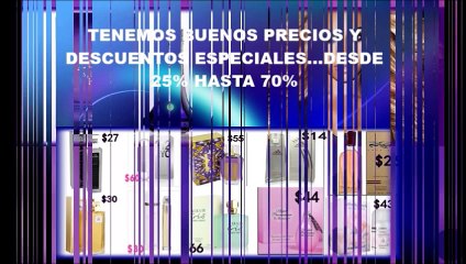 Perfumeria para Dama y caballero