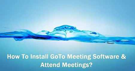 How to Install GoTo Meeting Software & Attend Meetings - www.agricultureinformation.com