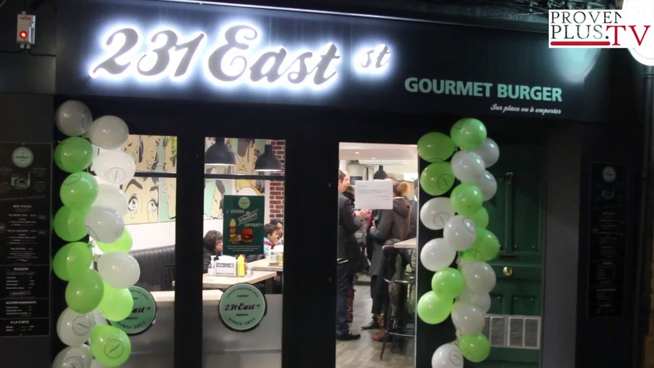 Inauguration du 231 East Street Burger à Aix-en-Provence