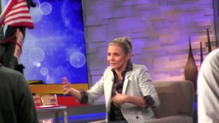 Cameron Diaz at Good Morning America