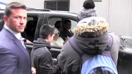 Lady Gaga wears all white in NYC