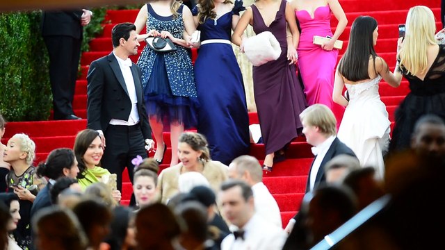 Selena Gomez, Zooey Deschanel and Reese Witherspoon at Costume Institute Met Gala in NYC