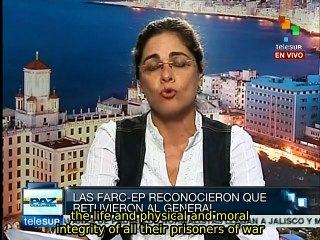 FARC acknowledge detention of General Alzate, guarantee his well-being