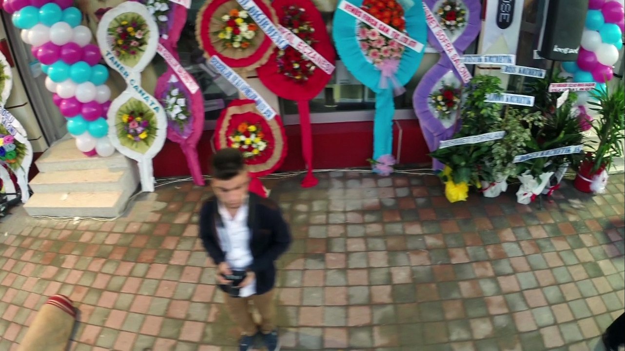 HELİKOPTER KAMERA İLE DIAMOND KOZMETİK AÇILIŞ HAVADAN