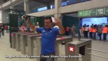 Fez história! Conheça o primeiro torcedor a entrar no Allianz Parque