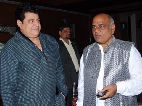 Sudhakar Sharma With Gajendra Chauhan On His Daughter Wedding Ceremony