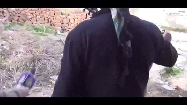 Syria Al-Jazeera correspondent, shooting the moment