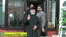 Dr Tahir Ul Qadri Departure from London to Pakistan Exclusive