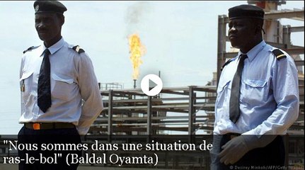 Ecoutez ci-dessus le porte-parole de "Trop, c'est trop", Baldal Oyamta.