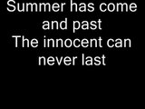 Green Day - Wake Me Up When September Ends (with lyrics on screen)