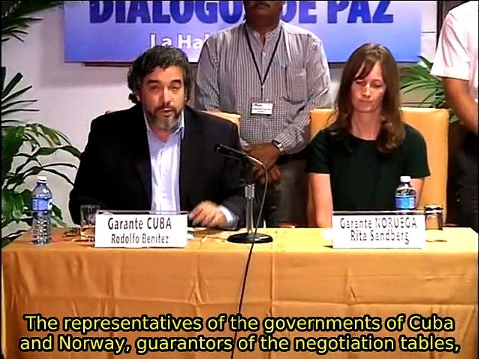 Parties to Colombian peace talks agree on conditions to release Alzate