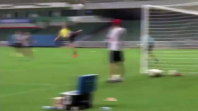 Zlatan Ibrahimovic Fantastic Taekwondo Goal in PSG Training Session 28_07_2014