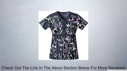 Cherokee Runway Almost Paradise V-Neck Scrub Top Review