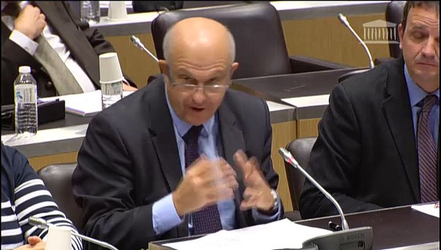 Audition de M. Alain Vidalies, secrétaire d'Etat chargé des transports, de la mer et de la pêche, sur les conséquences de la suppression de l'écotaxe poids lourds - Mardi 18 Novembre 2014