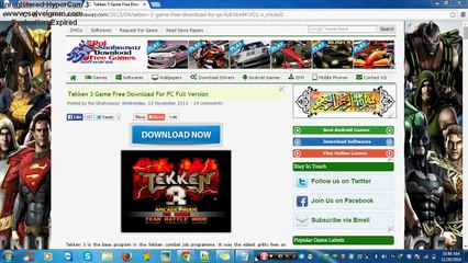 Tekken 3 Game Download and Install with Guide-RaiShahnawaz.com