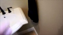Home Inspector Sacramento Finds Leak in the Bathroom Sink