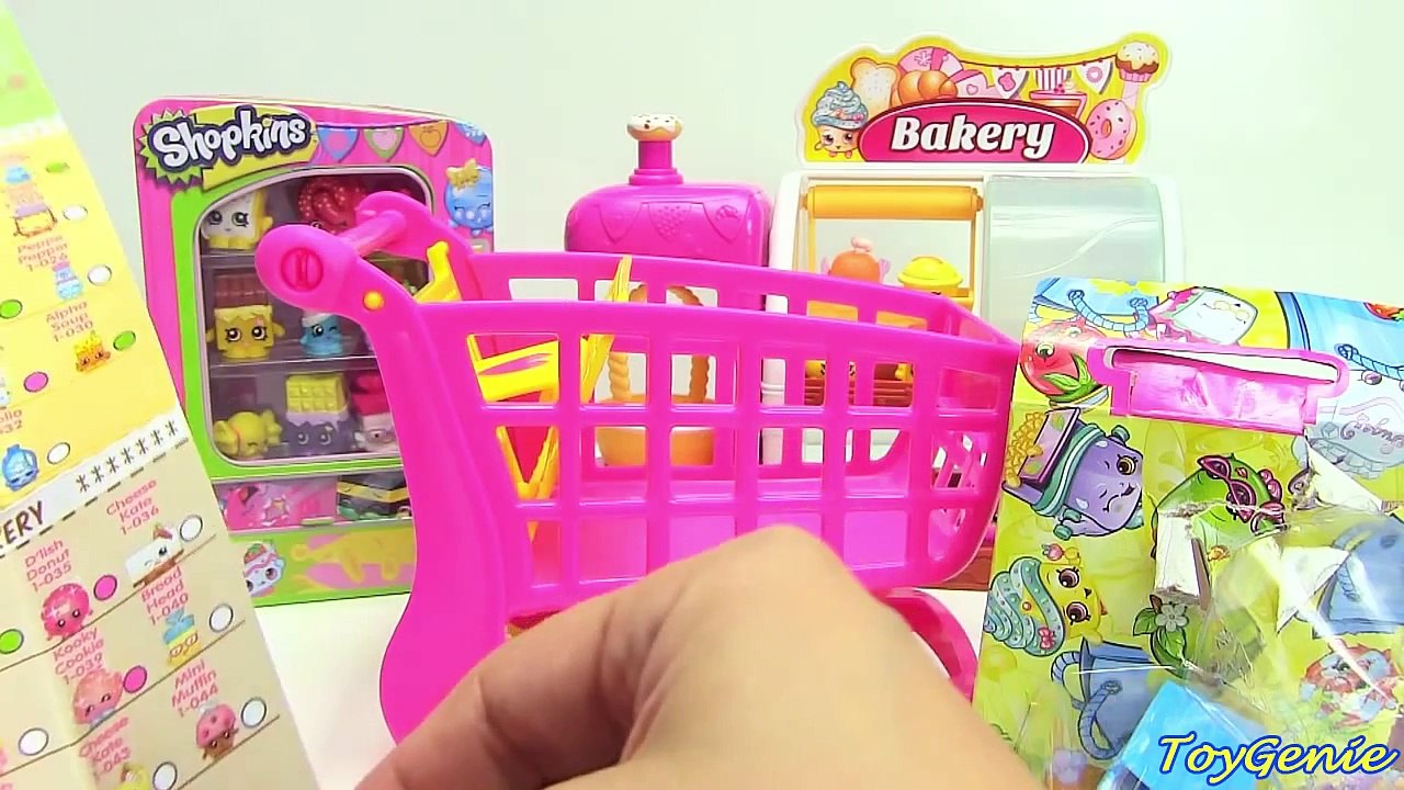 Shopkins Shoppin Cart Large Shopkins Shopping Cart with 2 Exclusive Shopkins