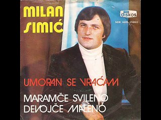 Milan Simic-Maramce svileno 1977