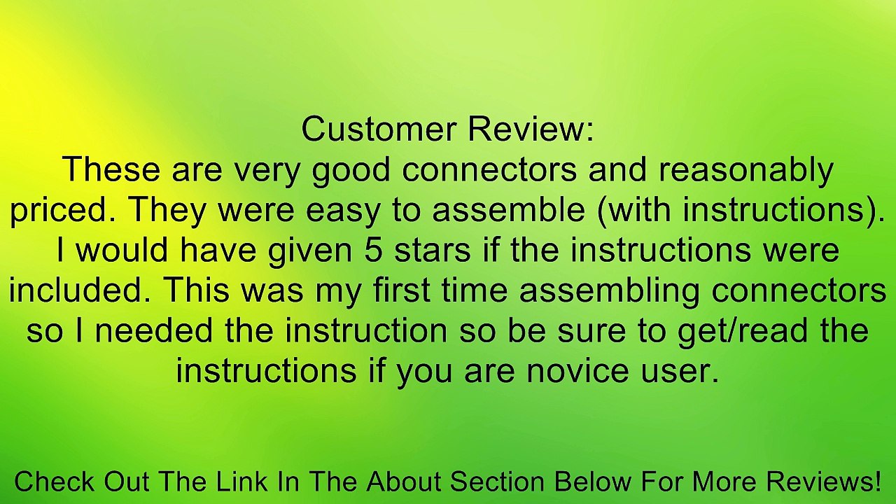 Kit 6 Pin Way Waterproof Electrical Wire Connector Plug Review