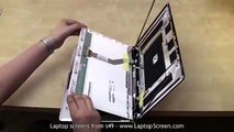 Laptop screen replacement _ How to Repair (replace) LCD screen in a laptop